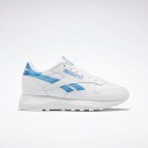 Reebok Classic Leather SP Vrijetijdsschoenen Dames Wit Wit Blauw | ITWJA10223