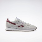 Reebok Klassieke Leren Casual Schoenen Voor Heren Grijs Grijs Bordeaux | ITEKY18769