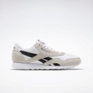 Vrijetijdsschoenen herenReebok Klassiek Nylon Wit Wit Zwart | ITRQO36476