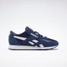 Reebok Classic Vrijetijdsschoenen Dames Nylon Donkerblauw Donkerblauw Platina | ITSDA75455