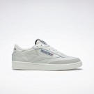 Reebok Club C 85 vintage zwarte en blauwe vrijetijdsschoenen voor dames | ITZGA71515