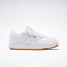 Reebok Club C Double Vrijetijdsschoenen Dames Wit Wit | ITFYY80211