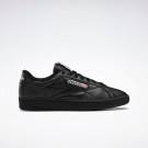 Reebok Club C Grounds vrijetijdsschoenen dames zwart rood zwart. | ITEBS60454