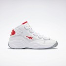 Reebok Question Medium Schoenen voor Kinderen - Wit Rood Wit (kleuterschool) | ITWIB06242