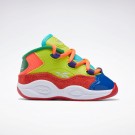Classics Reebok Question Medium Schoenen voor kinderen - Oranje Geel Paars | ITULK94582