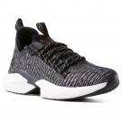 Reebok Sole Fury Floatride Casual Schoenen Heren Zwart Wit Goud | ITVED62206