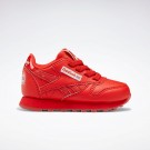 Reebok Popsicle Leather Klassieke Schoenen Kinderen Rood Rood Rood | ITWPN04754